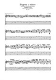 Fugetta c minor J. S. Bach (Stefano Cardi) Transcription