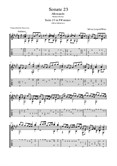 Sonate 23 Allemande - S L Weiss (Michael Ducker) Transcription