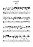 Cello Suite 1 Prelude in D major Bach (Li Jie) Transcription