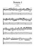 Sonata 1 in G minor Siciliana J. S. Bach (Ana Vidovic) Transcription