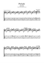 Prelude for Olga (Jorge Morel) Transcription